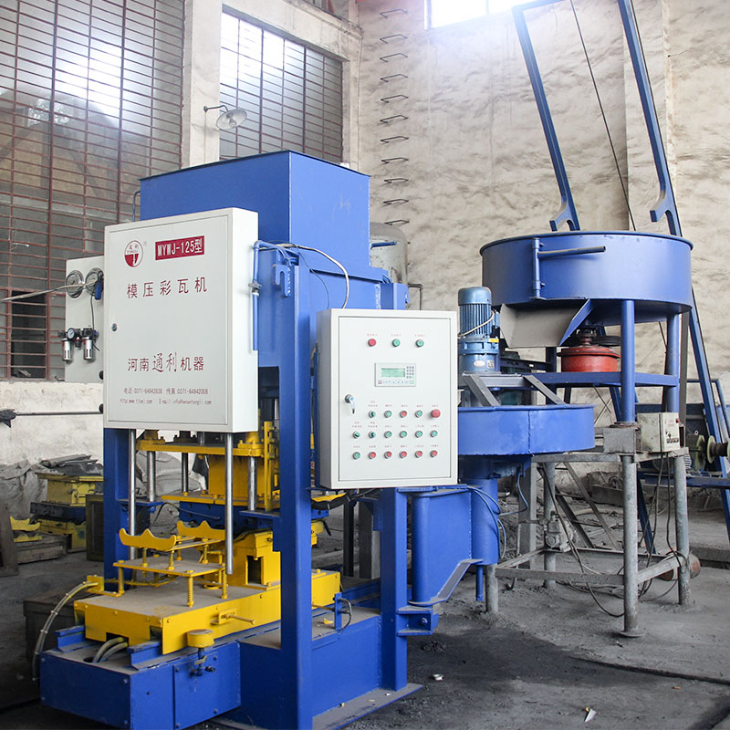 水泥制瓦機(jī)制瓦所需原材料，生產(chǎn)工藝流程